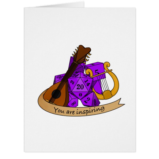 Bard Dice Design (Vorderseite)