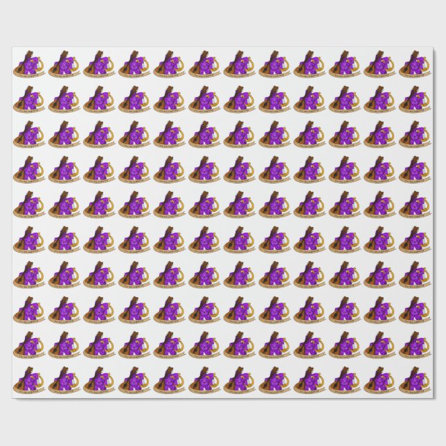 Bard Dice Design Geschenkpapier (Flach)