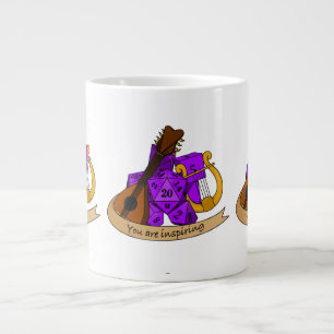 Bard Dice Design Jumbo-Tasse