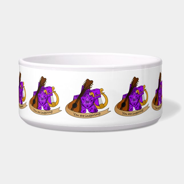 Bard Dice Design Napf (Vorderseite)