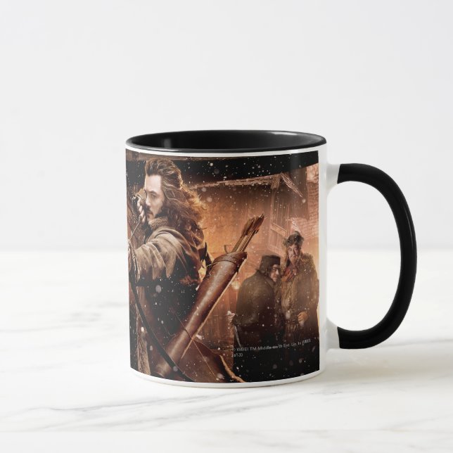 BARD THE BOWMAN™ and Character Movie Poster Tasse (Rechts)