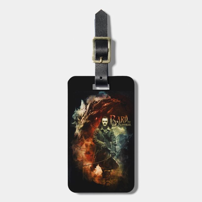 BARD THE BOWMAN™ & Smaug Gepäckanhänger (Vorderseite vertikal)