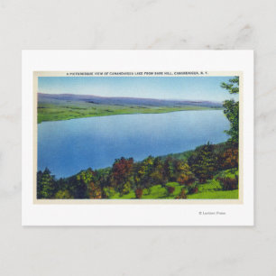 Bare Hill View of Canandaigua Lake Postkarte