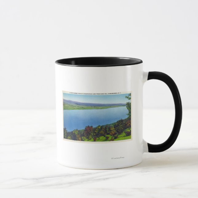 Bare Hill View of Canandaigua Lake Tasse (Rechts)