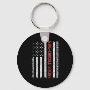 Bare-knuckle Boxing American Flag 4. Juli Wome Schlüsselanhänger