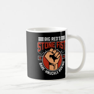 Bare-knuckle Boxing Club Fighter Training Gym Ston Kaffeetasse
