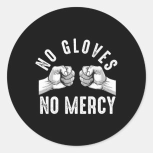 Bare Knuckle Boxing Men Fist Knuckle Figh Kämpfen Runder Aufkleber