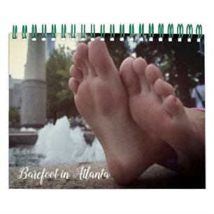Barefoot à Atlanta Calendrier de 12 mois