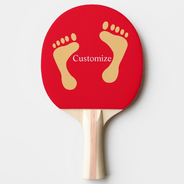 Barefoot Beach Bum Thunder_Cove Tischtennis Schläger (Vorderseite)