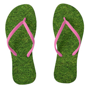 Barefoot im Gras Flip Flops
