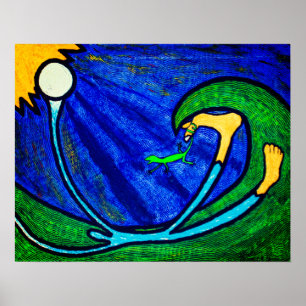 Barefoot in Grass Dream Poster