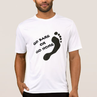 Barefoot Running Shirt - GO BARE oder GO ZUHAUSE