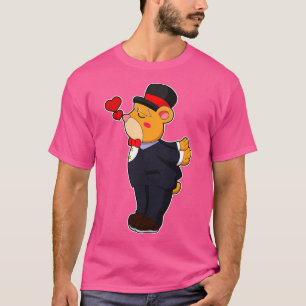 Bären als Bär mit Anzug-Hut T-Shirt