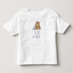 Bären als Brille mit Schleier Kleinkind T-shirt