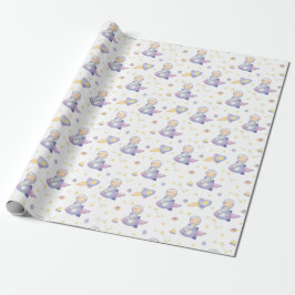Bären aus dem Weltraumumschlagpapier Geschenkpapier