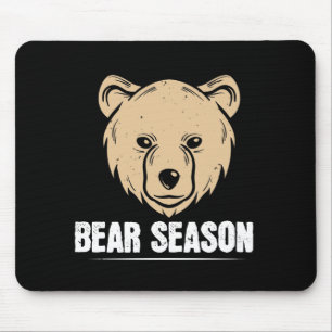 Bären - Bärensaison Mousepad
