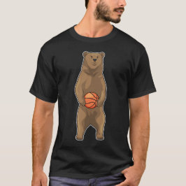 Bären Basketball-Spieler Basketball T-Shirt
