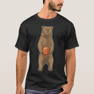 Bären Basketball-Spieler Basketball T-Shirt