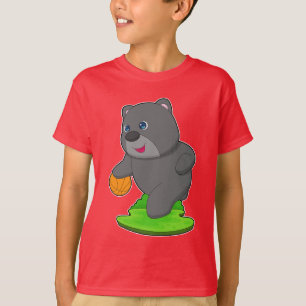 Bären Basketball-Spieler Basketball T-Shirt