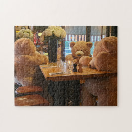 Bären-Café-Puzzle, 28 cm x 36 cm, 252 Teile