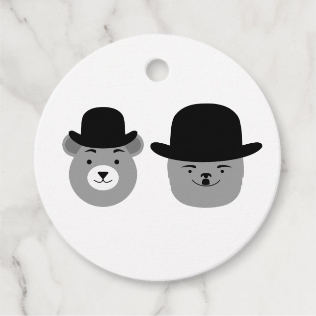 Bären der Wüste Geschenkanhänger (Vorderseite)