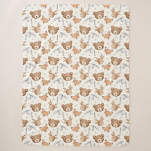 Bären Füchse Kaninchen Hirsche Sherpadecke