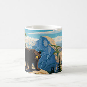Bären im Yosemite Nationalpark Kaffeetasse