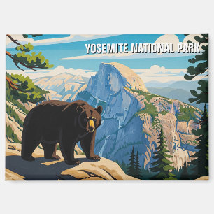 Bären im Yosemite Nationalpark Magnet