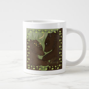 Bären in der Liebe! Jumbo-Tasse
