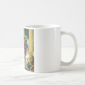 Bären in einem Weihnachtsmagazin im Tierland Kaffeetasse