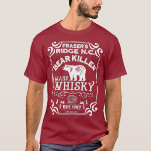 Bären Killer Marke Whisky - Frasers Ridge Geschen T-Shirt