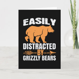 Bären - leicht von Grizzly Bären abgelenkt Karte