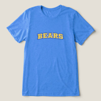 Bären Polka Punkt Tri-Blend Shirt