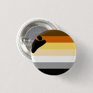 Bären-Stolz-Flagge Button