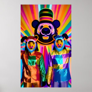 Bären Surrealismus - Ken Gage Art Poster