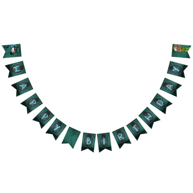 Bären und Fox Geburtstagsparty Wimpelkette (Alle)