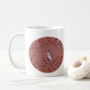 Bären und Sonnenkuchen Gemütlich am Zuhause indivi Kaffeetasse