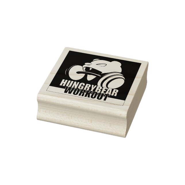 BärenarbeitOut Gummistempel (Stempel)