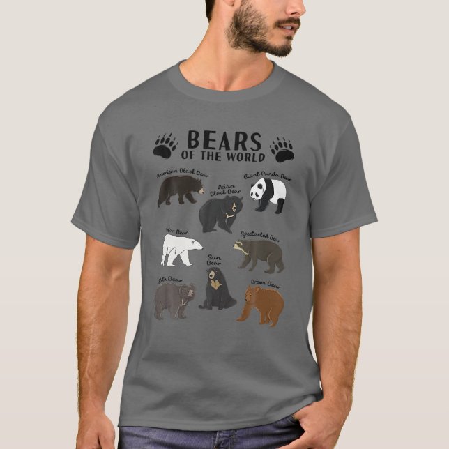 Bärenart des Niedlichen Polarbären der Welt T-Shirt (Vorderseite)