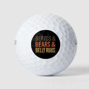 Bärenbarsche Bauch Rubs LGBTQ Gay Pride Alliga Golfball