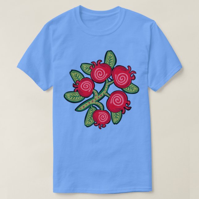Bärenbeere, einheimischer Kinnick WAWEZHI CANADA T-Shirt (Design vorne)