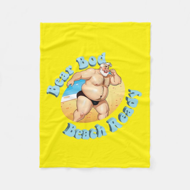 Bärenblut, Beach Ready! Nr. 8 Fleecedecke (Vorderseite)