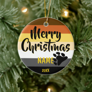 Bärenbrüderschaft Prix Personalisierte Weihnacht Keramik Ornament