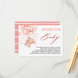 Bärenbücher für Baby warten Begleitkarte