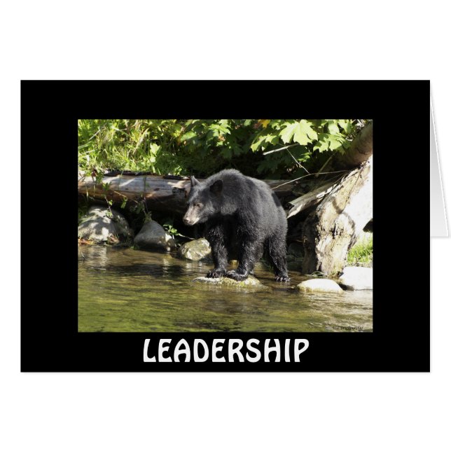 Bärendesign für Tierschützer und Wildtiere (Vorderseite (Horizontal))