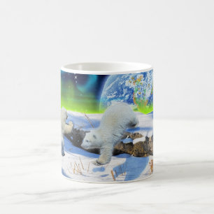 Bärendesign für Tierschützer und Wildtiere Kaffeetasse