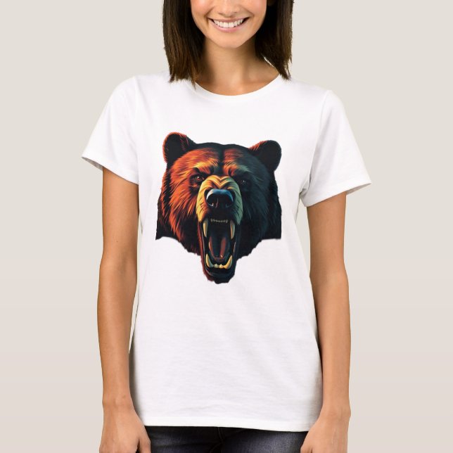 Bärendesign-T - Shirt 3 (Vorderseite)