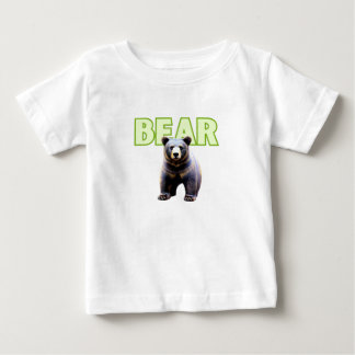 Bäreneleganz: Ikonisches Design der Pose Baby T-shirt