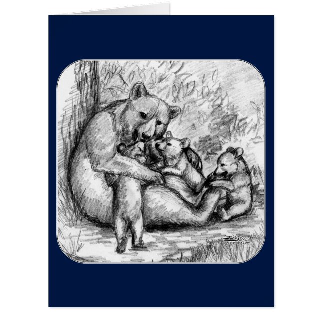 Bärenfamilie (Vorderseite)