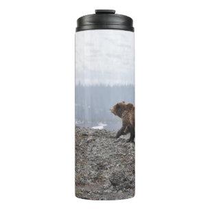 BÄRENFAMILIE IN YELLOWSTONE THERMOSBECHER